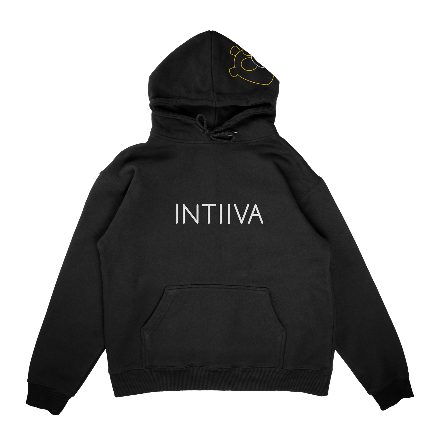 INTIIVA CLASSIC HOODIE BLACK