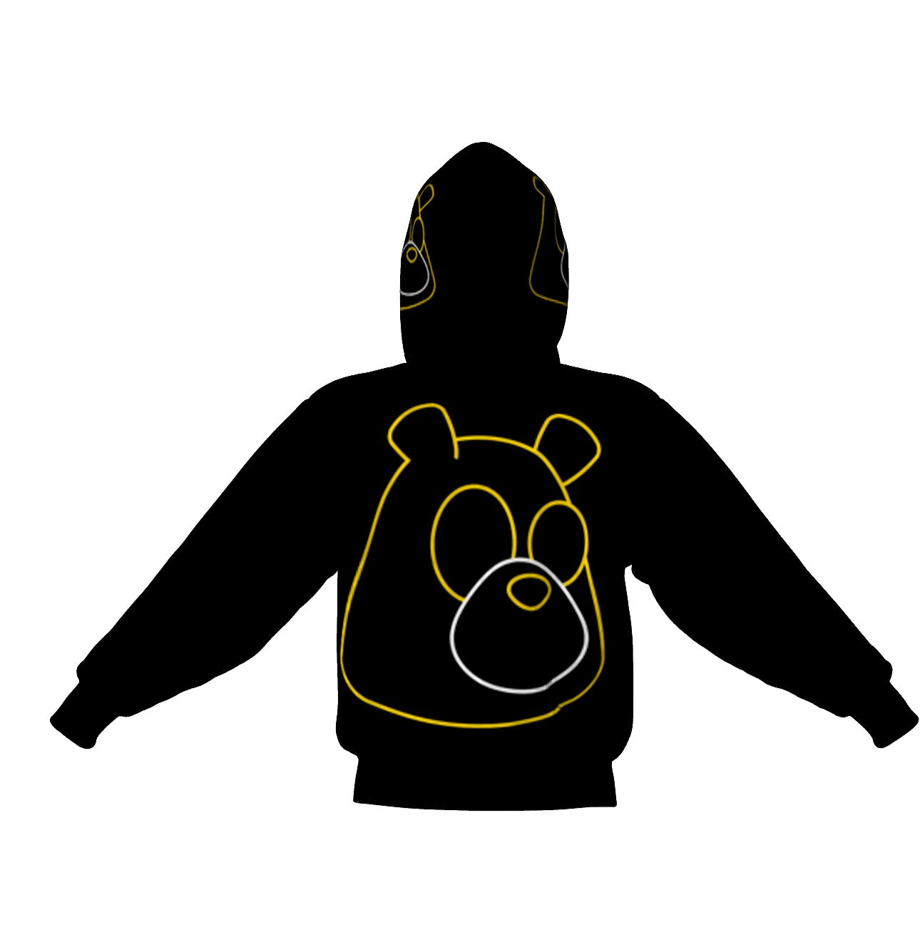 INTIIVA CLASSIC HOODIE BLACK