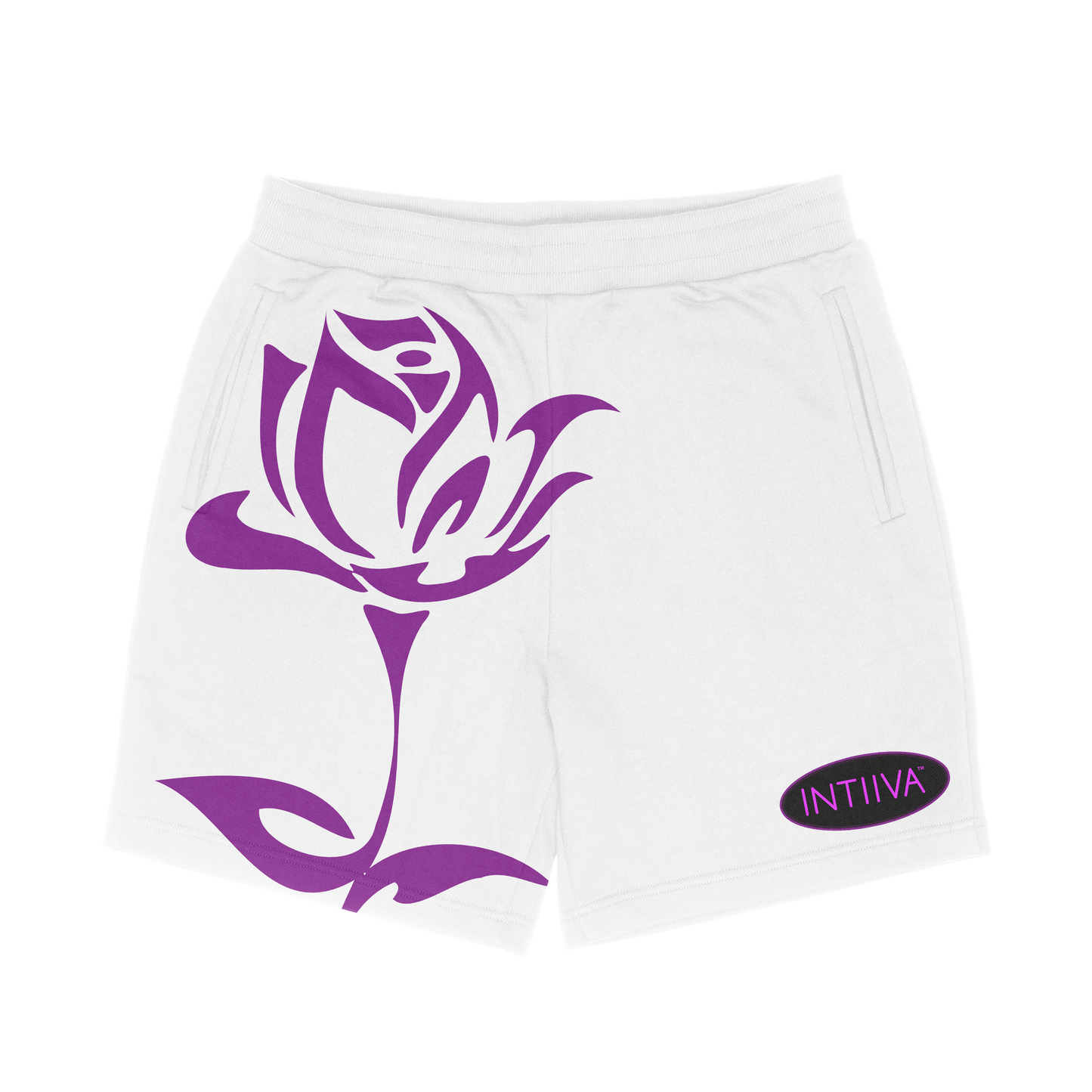 INTIIVA MENS INTIIVA ROSE SHORTS (WHITE)