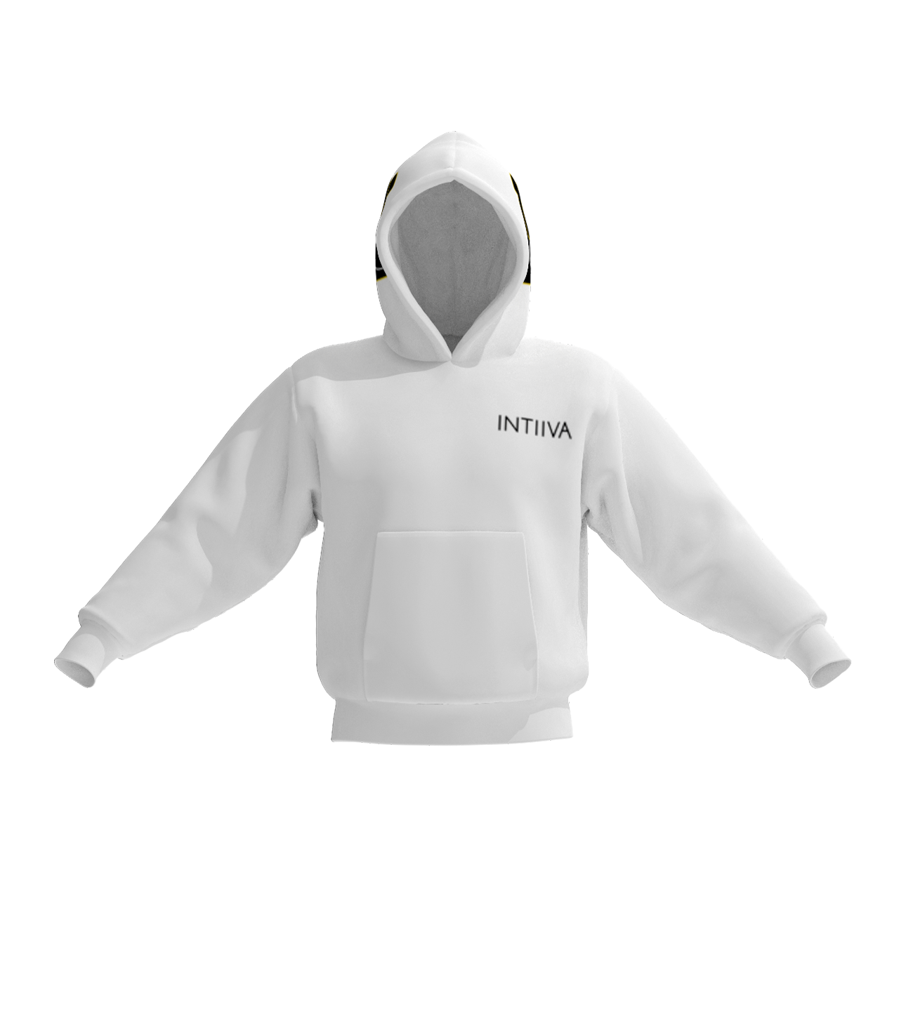 INTIIVA CLASSIC HOODIE WHITE