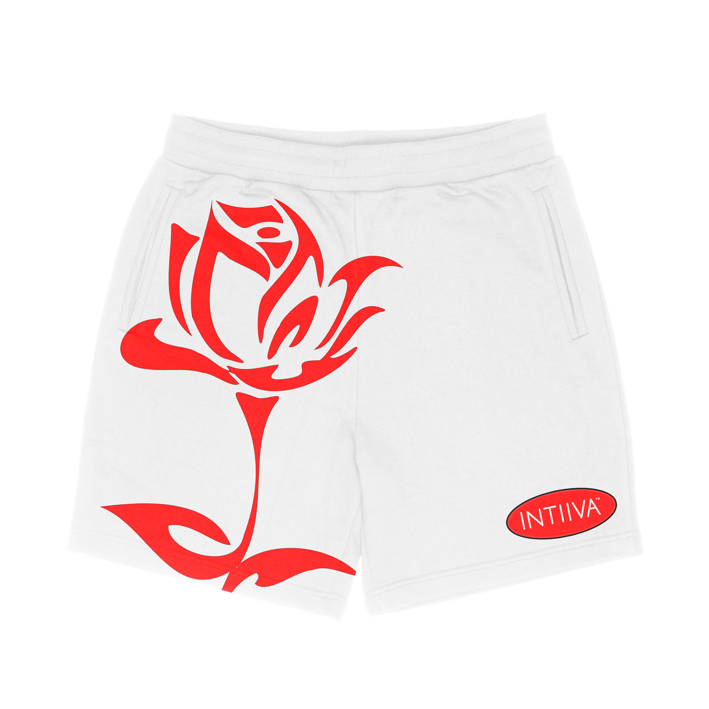 INTIIVA MENS INTIIVA ROSE SHORTS (WHITE)