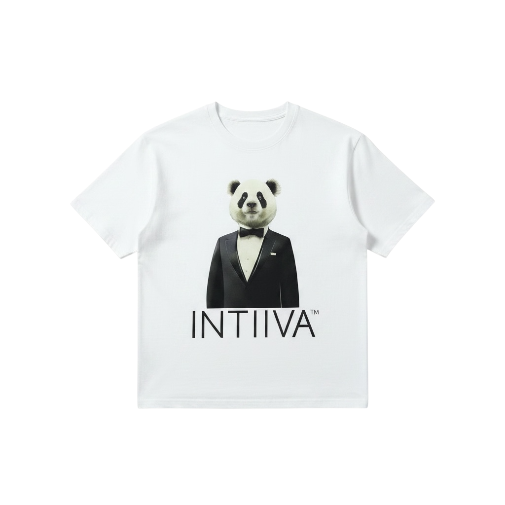 INTIIVA SOPHISTICATED PANDA TEE