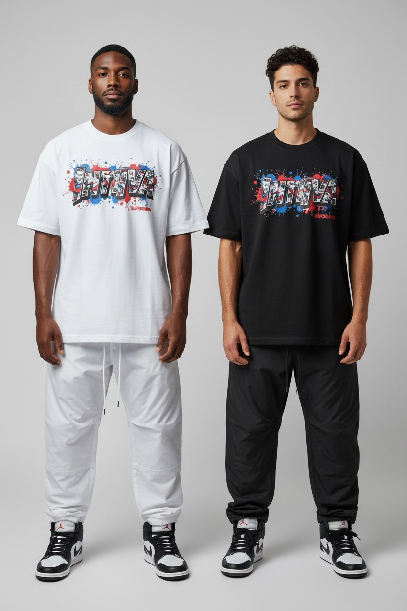 INTIIVA SUPERHUMAN TEE (WHITE)