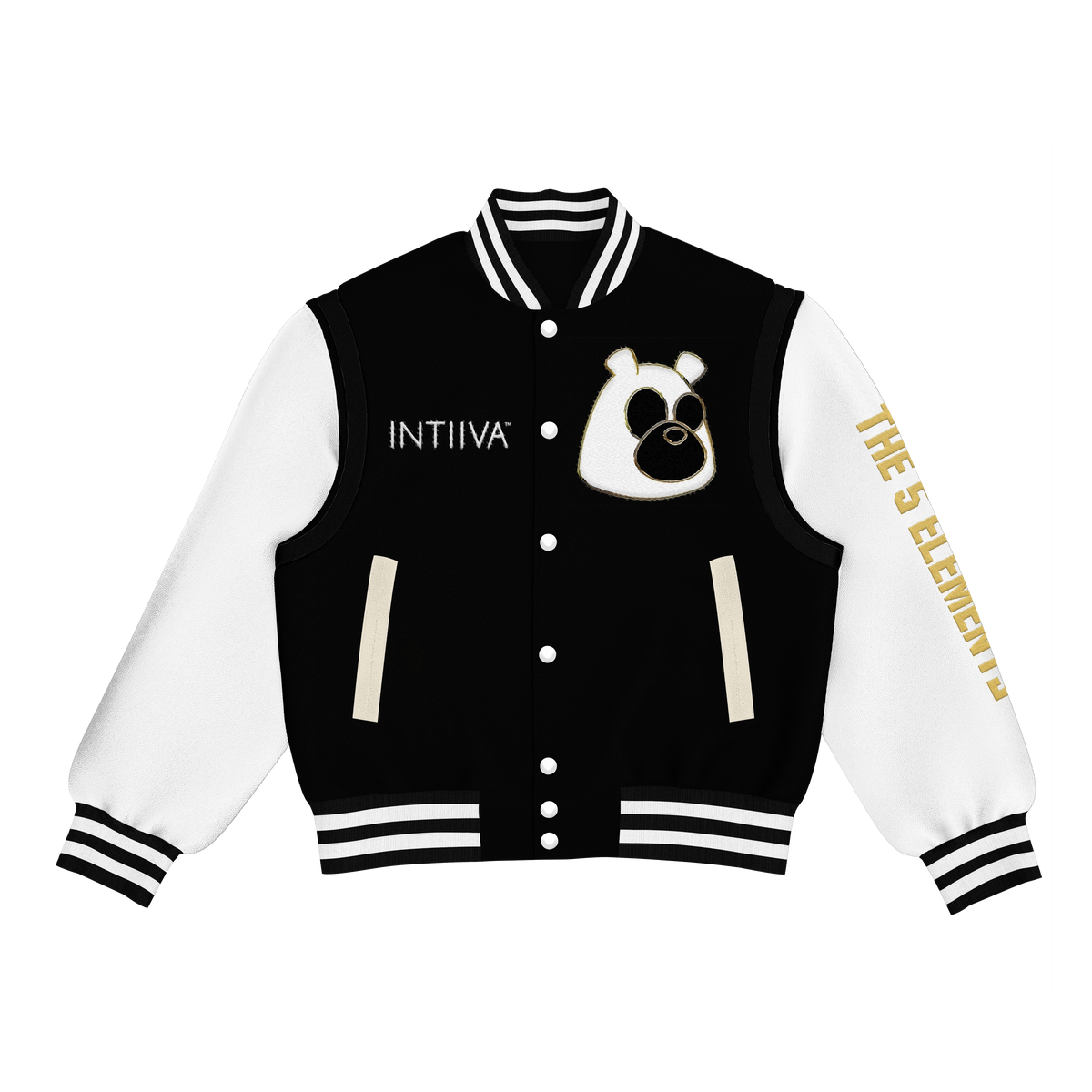 CUSTOM 5 ELEMENTS LETTERMAN JACKET
