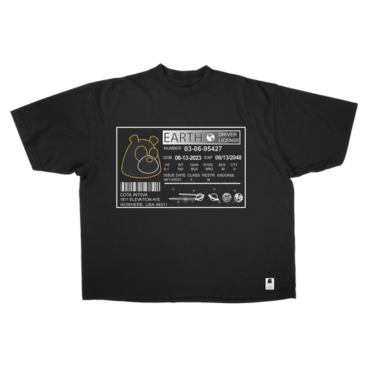 INTIIVA COTA ID TEE BLACC (BOXY)