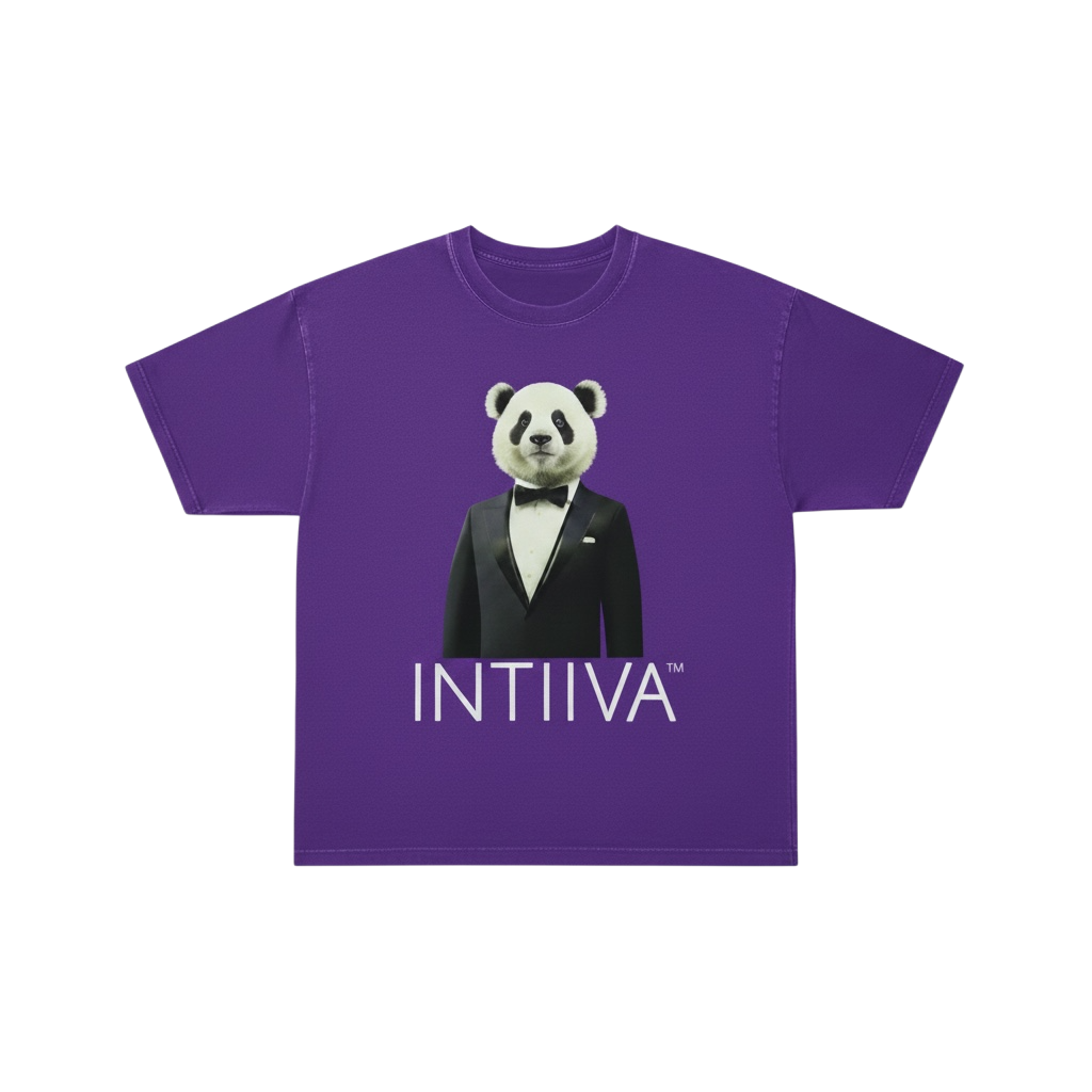 INTIIVA SOPHISTICATED PANDA TEE