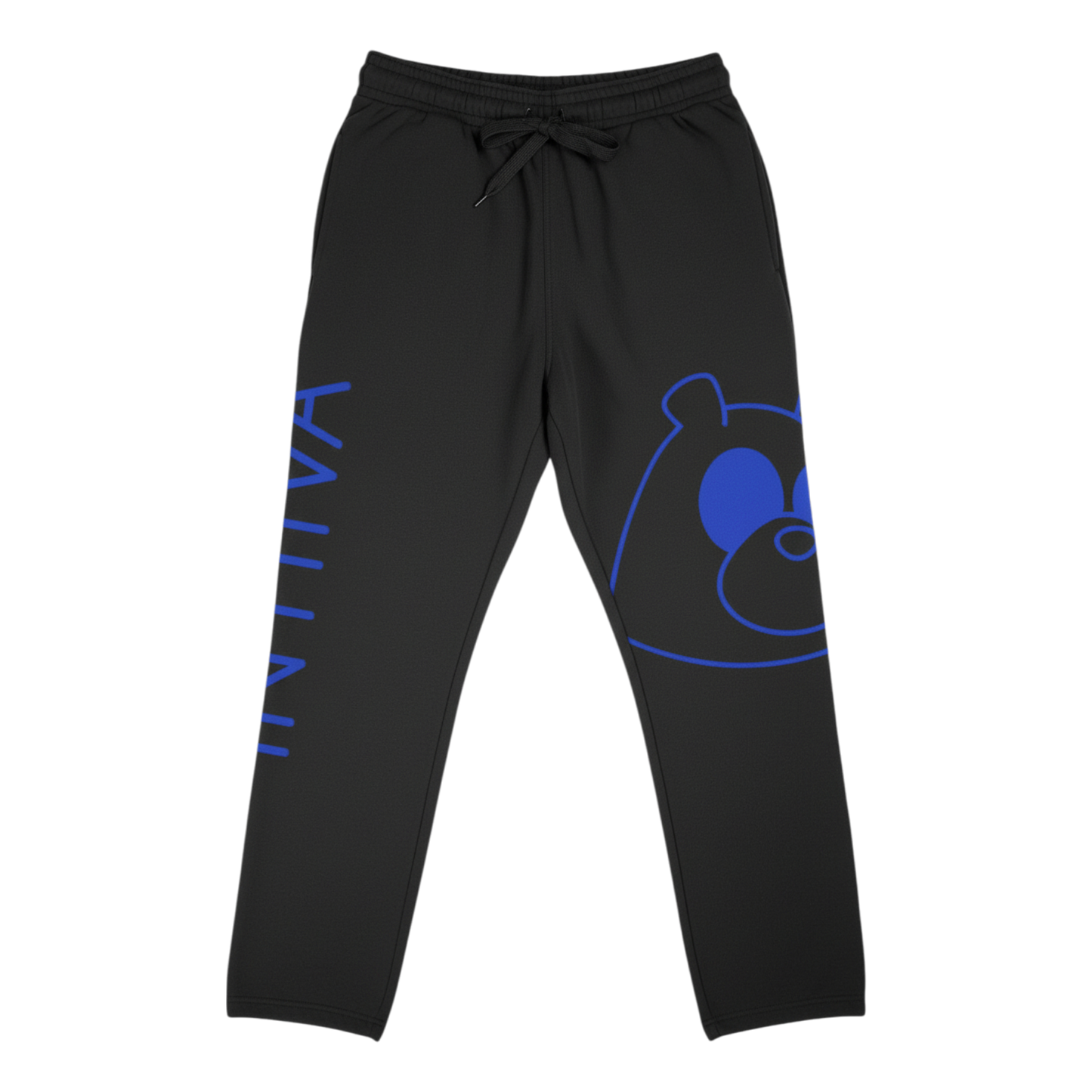 INTIIVA KNOCKOUT OPEN LEG JOGGERS BLACK