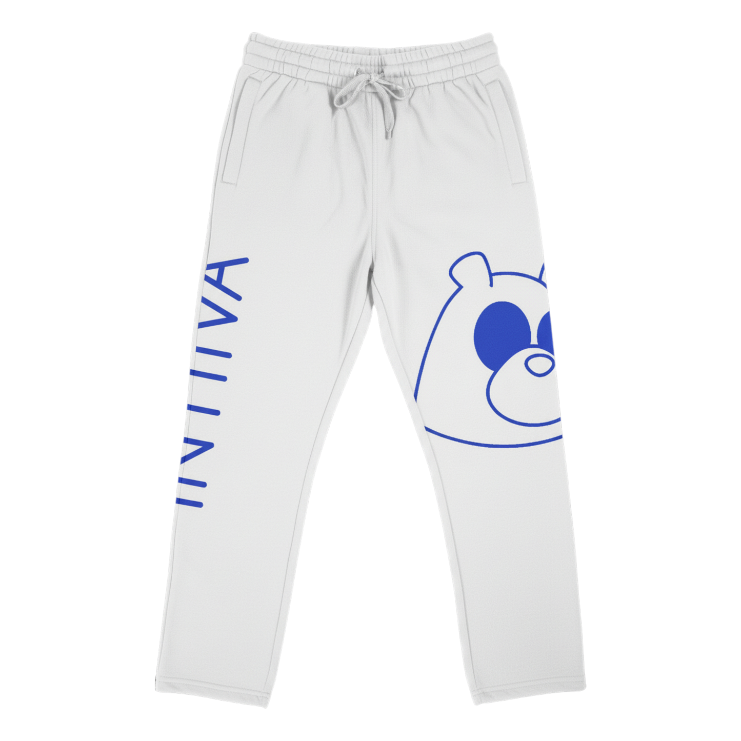 INTIIVA KNOCKOUT OPEN LEG JOGGERS WHITE