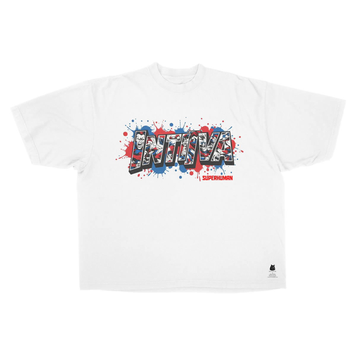 INTIIVA SUPERHUMAN TEE (WHITE)