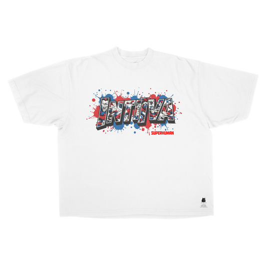 INTIIVA SUPERHUMAN TEE (WHITE)