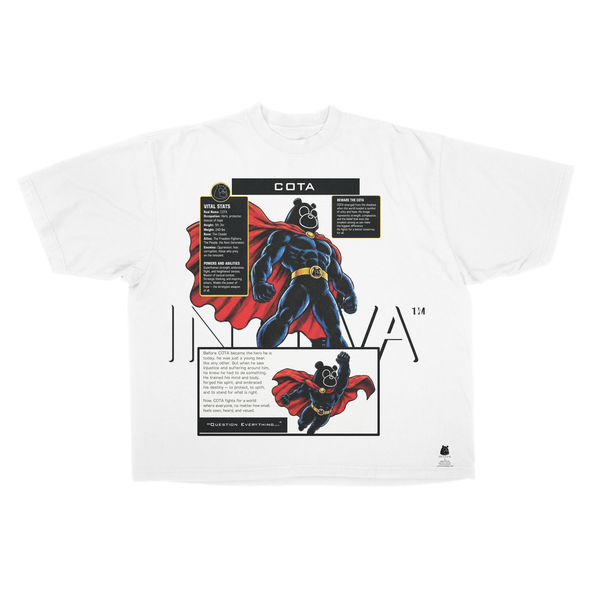 INTIIVA SUPERCOTA TEE (WHITE)