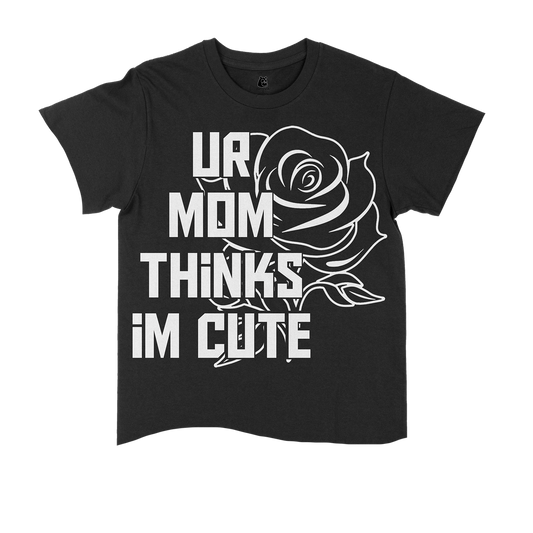 INTIIVA WOMENS UNFINIISHED "UR MOM" T SHIRT